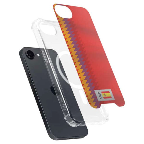 Spain Soccer Flag iPhone 16e MagSafe Case