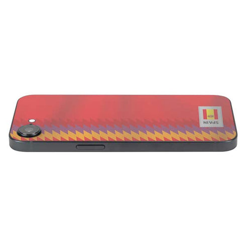 Spain Soccer Flag iPhone 16e Skin
