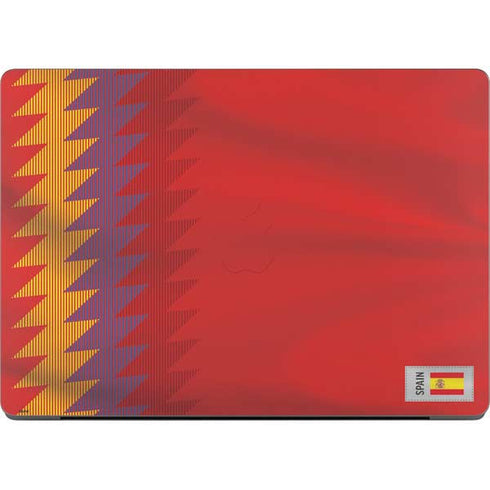 Spain Soccer Flag Apple MacBook Pro 14-inch Skin