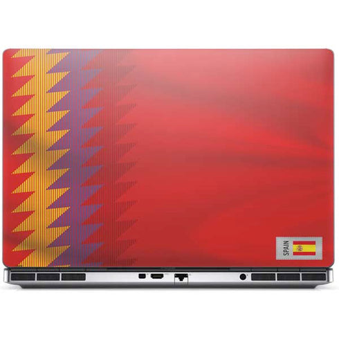 Spain Soccer Flag Dell Precision Skin