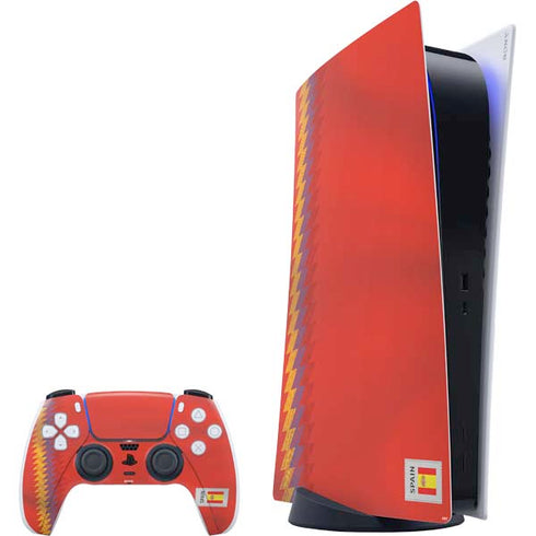 Spain Soccer Flag PlayStation PS5 Skins