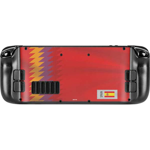 Spain Soccer Flag Steam Deck Handheld Gaming Computer Skin