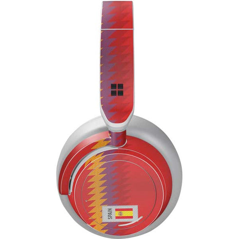 Spain Soccer Flag Surface Headphones Skin