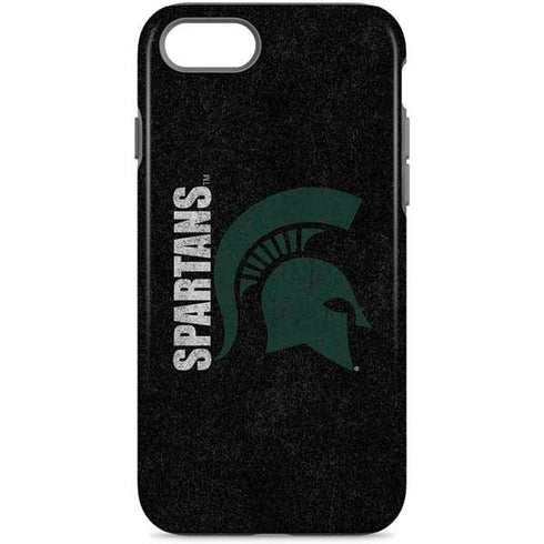 Michigan State University Bold Spartans Logo iPhone Cases
