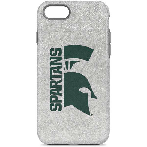 Michigan State University Spartans Half Logo iPhone Cases