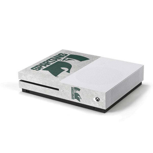 Michigan State University Spartans Half Logo Xbox One Skins
