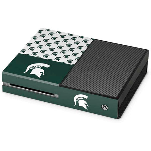 Michigan State University Spartans MSU Split Xbox One Skins