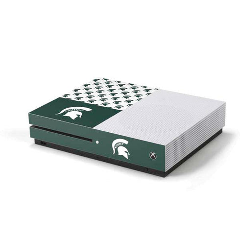 Michigan State University Spartans MSU Split Xbox One Skins