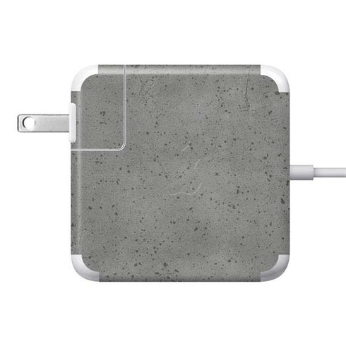 Speckle Grey Concrete 85W Power Adapter (15 and 17 inch MacBook Pro Charger) Skin