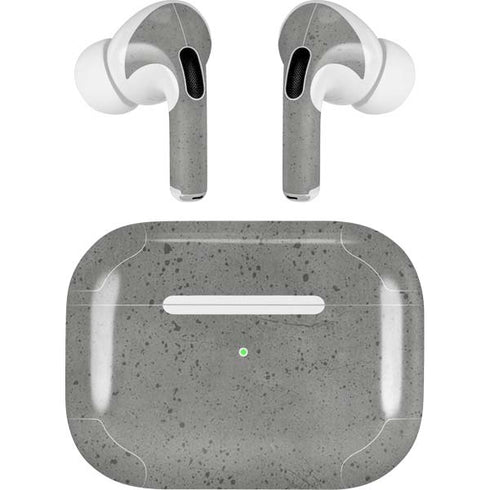 Speckle Grey Concrete AirPods Skins