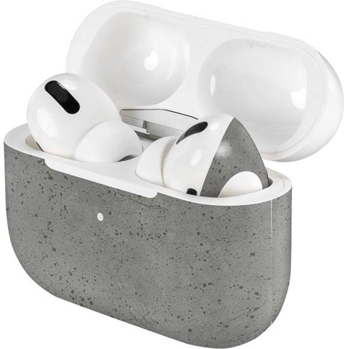 Speckle Grey Concrete AirPods Skins