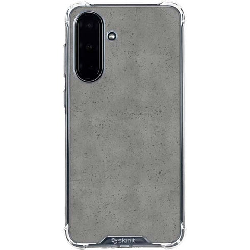 Speckle Grey Concrete Galaxy A36 5G Clear Case