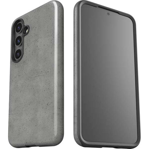 Speckle Grey Concrete Galaxy S25 Plus Impact Case