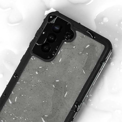 Speckle Grey Concrete Galaxy S24 Plus Waterproof Case