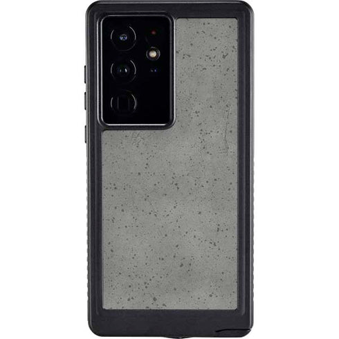 Speckle Grey Concrete Galaxy S24 Ultra Waterproof Case