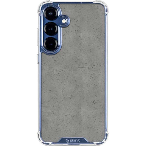 Speckle Grey Concrete Galaxy S25 Plus Clear Case