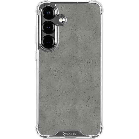 Speckle Grey Concrete Galaxy S26 Plus Clear Case