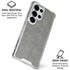 Speckle Grey Concrete Galaxy S26 Ultra Clear Case