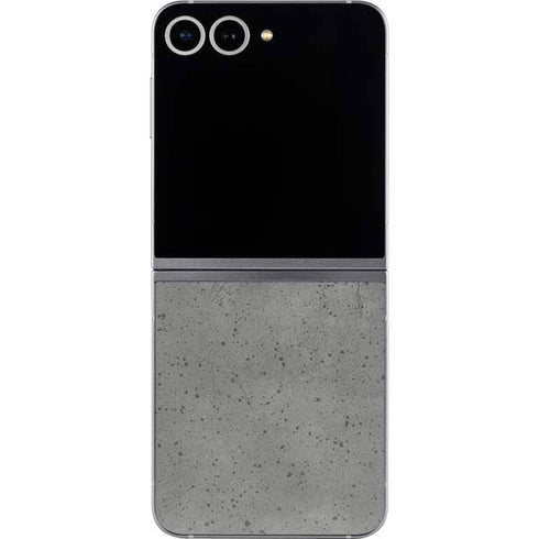 Speckle Grey Concrete Galaxy Z Flip6 Skin