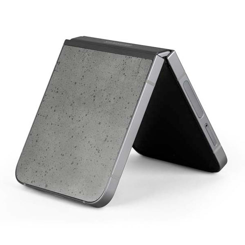 Speckle Grey Concrete Galaxy Z Flip6 Skin