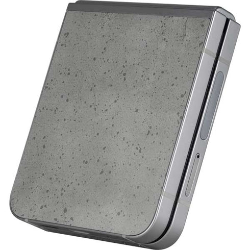 Speckle Grey Concrete Galaxy Z Flip6 Skin