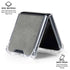 Speckle Grey Concrete Galaxy Z Flip7 Clear Case