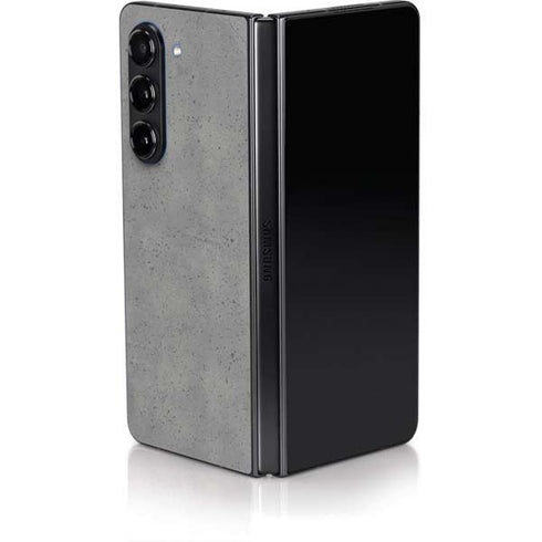 Speckle Grey Concrete Galaxy Z Fold5 5G Skin