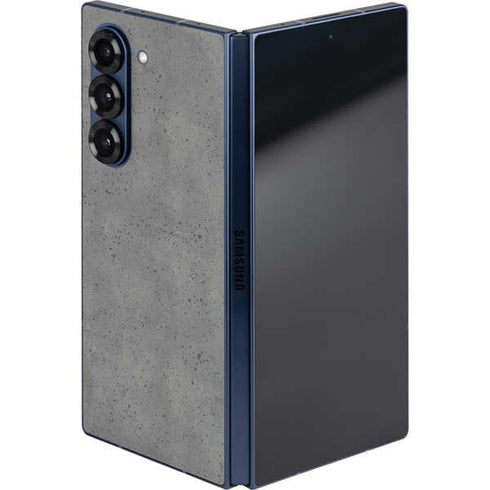 Speckle Grey Concrete Galaxy Z Fold6 Skin