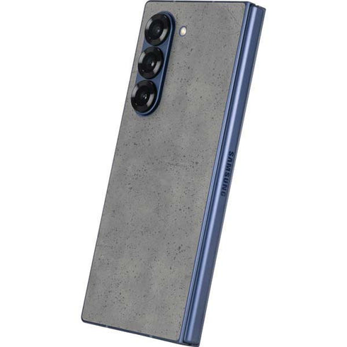 Speckle Grey Concrete Galaxy Z Fold6 Skin