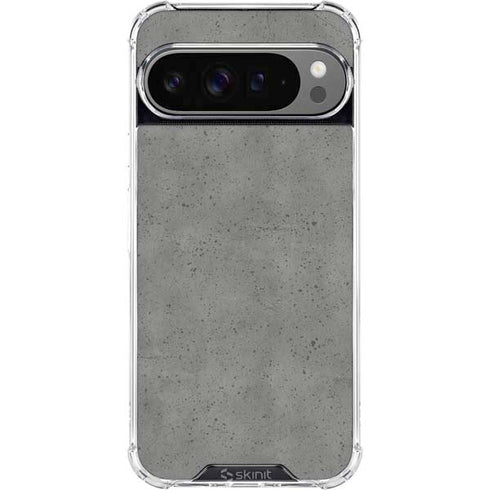 Speckle Grey Concrete Google Pixel 10 Pro XL Clear Case