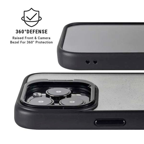 Speckle Grey Concrete iPhone 13 Pro Kickstand Case