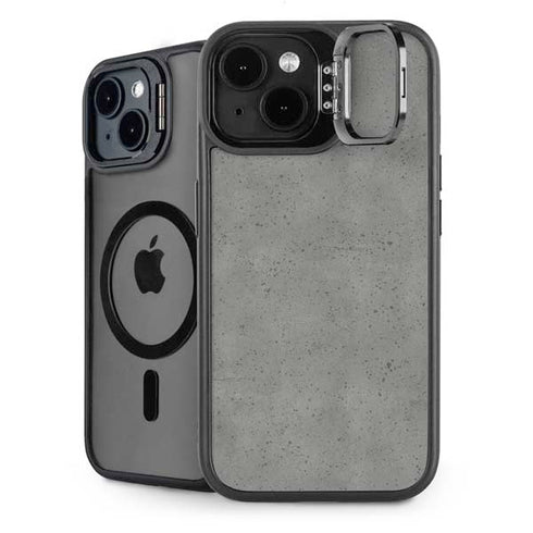 Speckle Grey Concrete iPhone 14 Kickstand Case