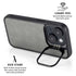 Speckle Grey Concrete iPhone 14 Plus Kickstand Case