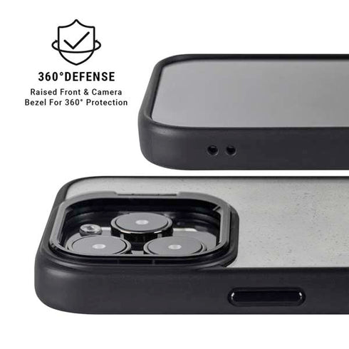 Speckle Grey Concrete iPhone 14 Pro Kickstand Case