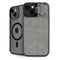 Speckle Grey Concrete iPhone 15 Plus Kickstand Case
