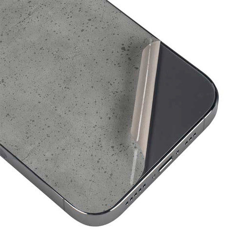 Speckle Grey Concrete iPhone 15 Pro Max Skin