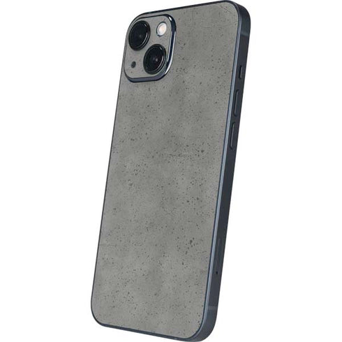 Speckle Grey Concrete iPhone 15 Skin