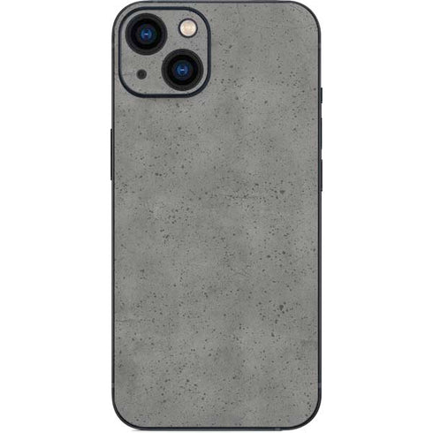 Speckle Grey Concrete iPhone 15 Skin