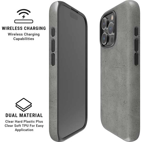 Speckle Grey Concrete iPhone 16 Pro Max Magsafe Impact Case