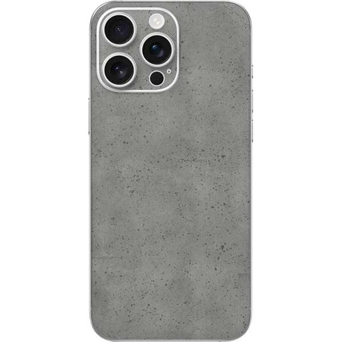 Speckle Grey Concrete iPhone 16 Pro Max Skin