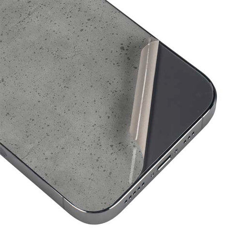 Speckle Grey Concrete iPhone 16 Pro Skin