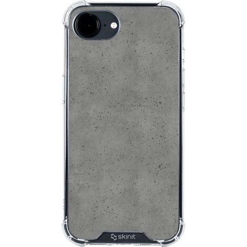 Speckle Grey Concrete iPhone 16e Clear Case