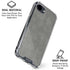 Speckle Grey Concrete iPhone 16e Clear Case