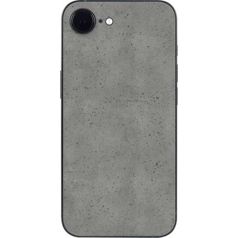 Speckle Grey Concrete iPhone 16e Skin