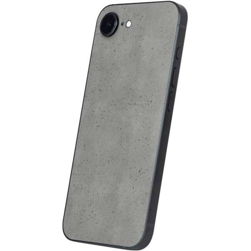 Speckle Grey Concrete iPhone 16e Skin