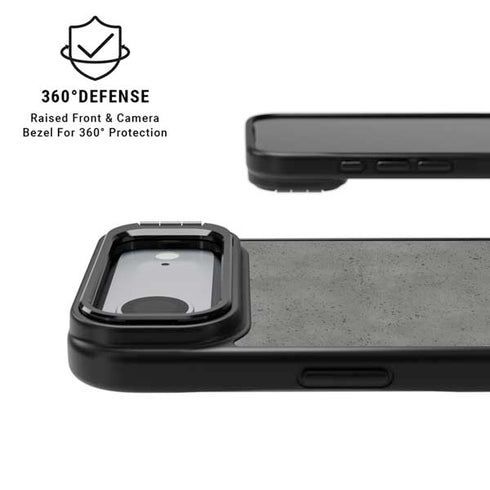 Speckle Grey Concrete iPhone 17 Air Kickstand Case
