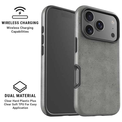 Speckle Grey Concrete iPhone 17 Pro Magsafe Impact Case