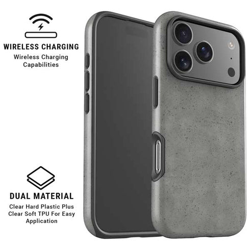 Speckle Grey Concrete iPhone 17 Pro Max Magsafe Impact Case