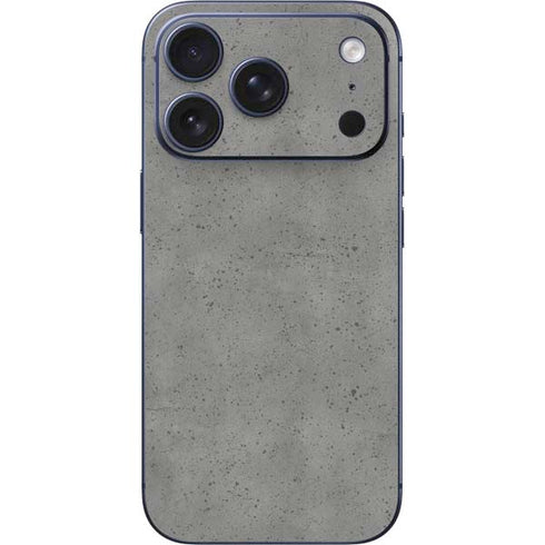 Speckle Grey Concrete iPhone 17 Pro Skin