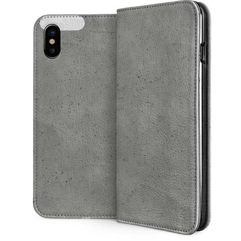 Speckle Grey Concrete iPhone 8 Folio Case
